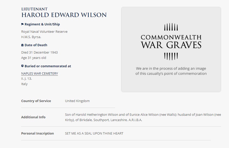 Harold Edward Wilson